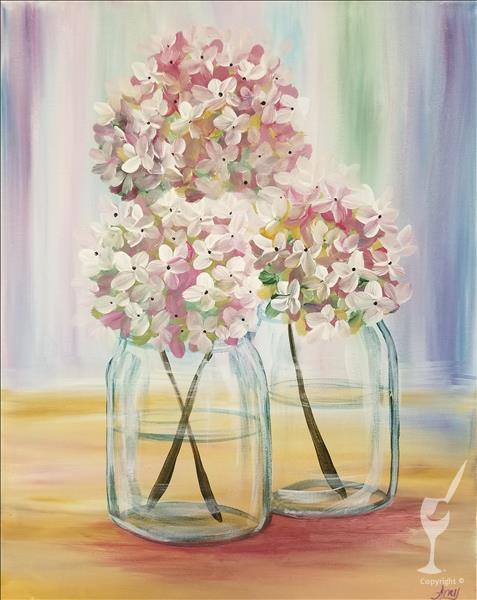 *Thirsty Thursday DOUBLE Paint Points!* Hydrangeas