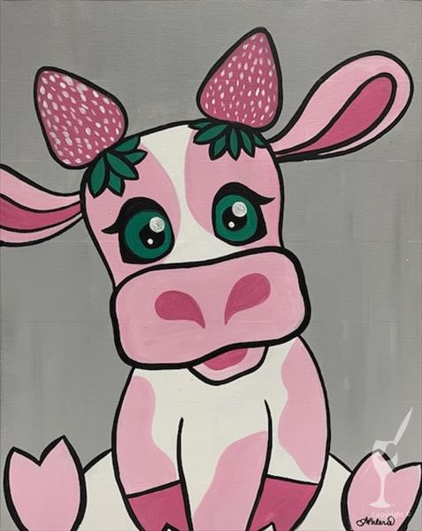 NEW! Strawberry Cow (ALL AGES!)