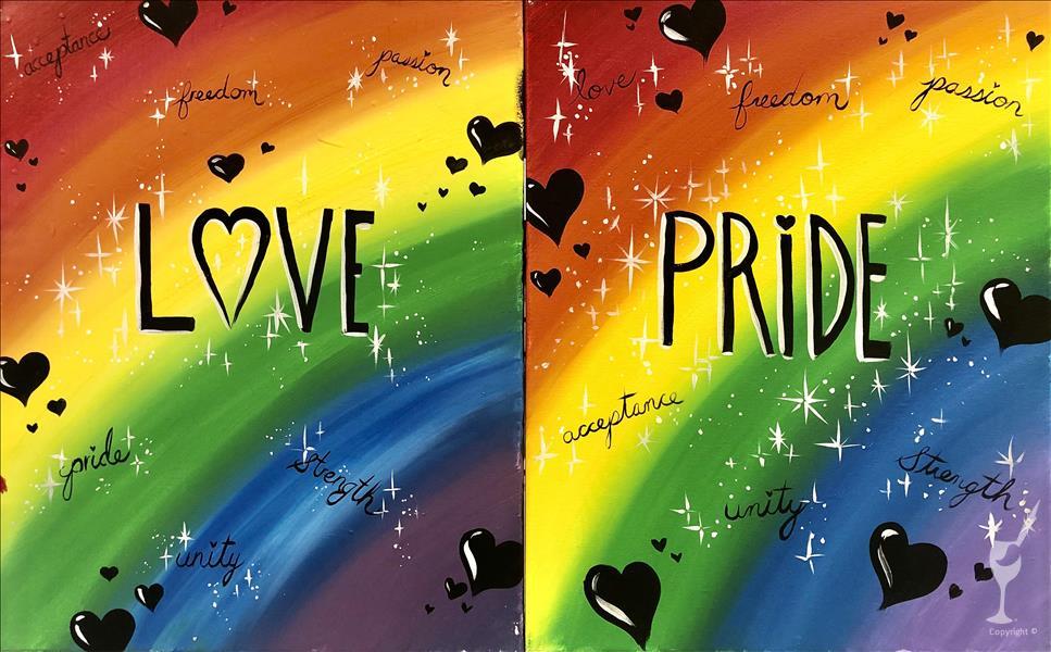 How to Paint **NEW ART**   Pride and Love! - Set