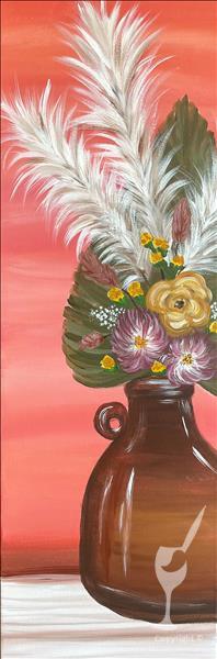 How to Paint Boho Bouquet