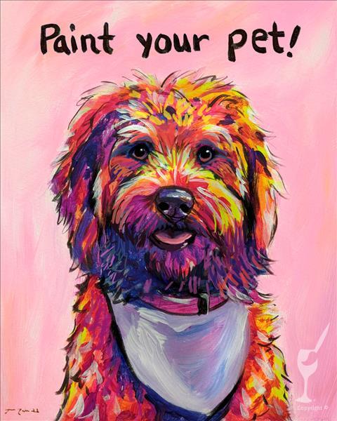 Spring Break! Pop Art Paint Your Pet (Ages 7+)