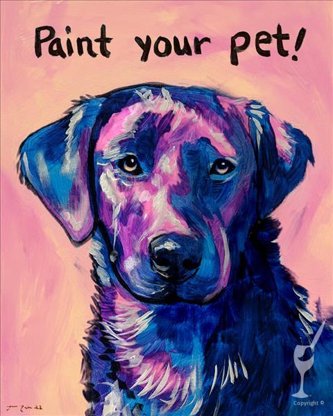 Colorful Paint Your Pet