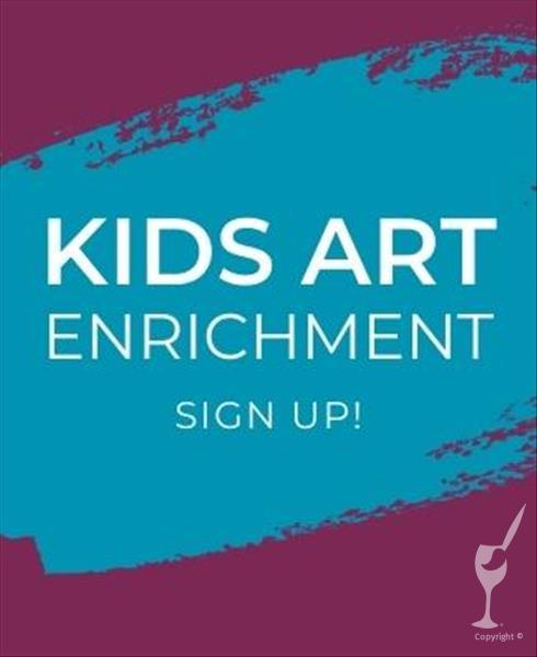 Kids Art Enrichment: Tues 8/15 . 8/22 . 8/29
