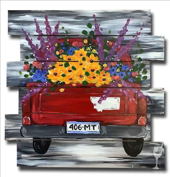 Coffee and Canvas - Floral Truck