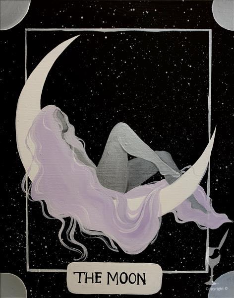 Celestial Tarot - The Moon+ Black Lights!