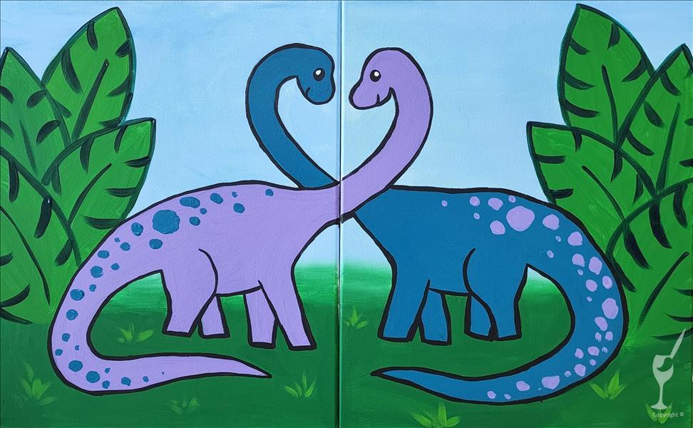 SET or Paint your Bronto on a HORIZONTAL Canvas!