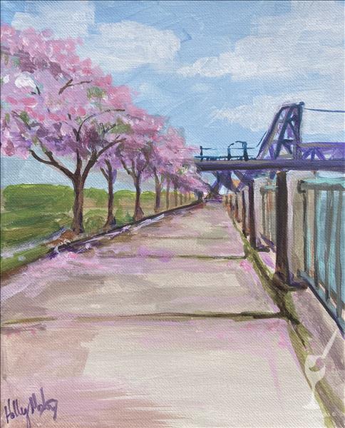 Steel Bridge Blossoms