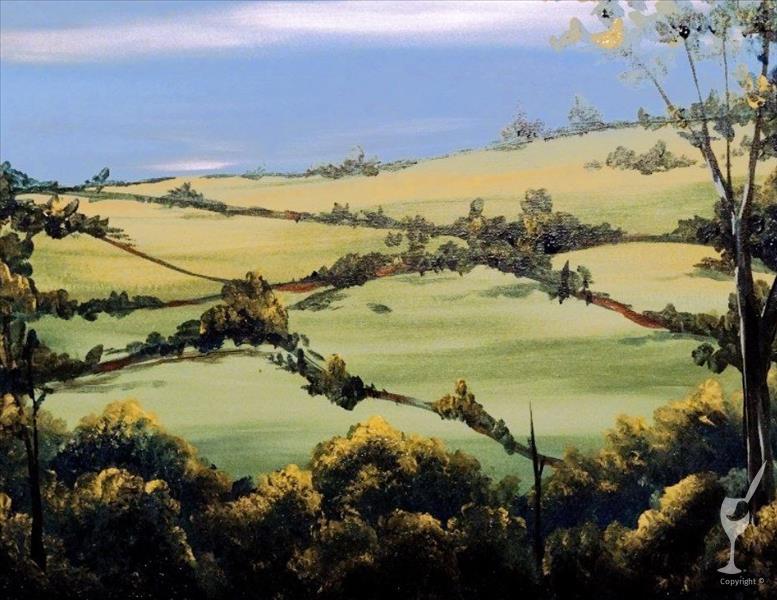 English Countryside- regular or large canvas!