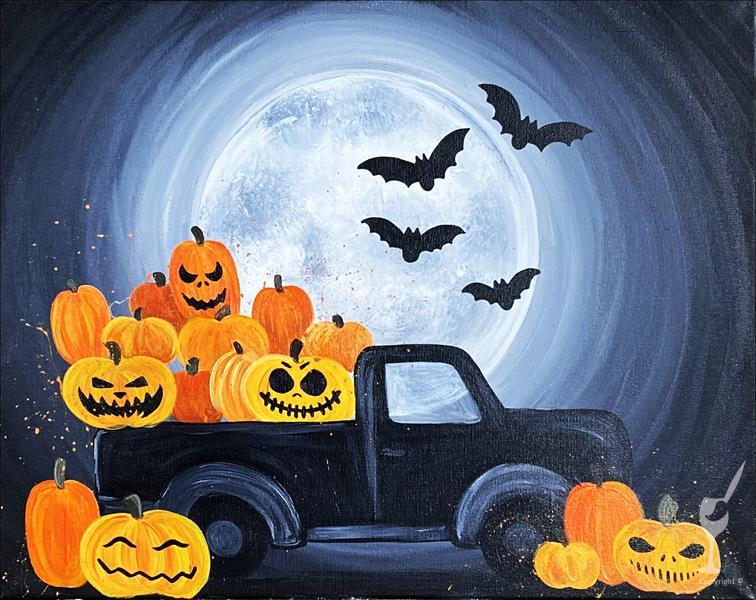 LATE NIGHT - NEW ART: Halloween Farm Truck