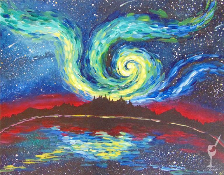 How to Paint Starry Galaxy (Ages 15+)