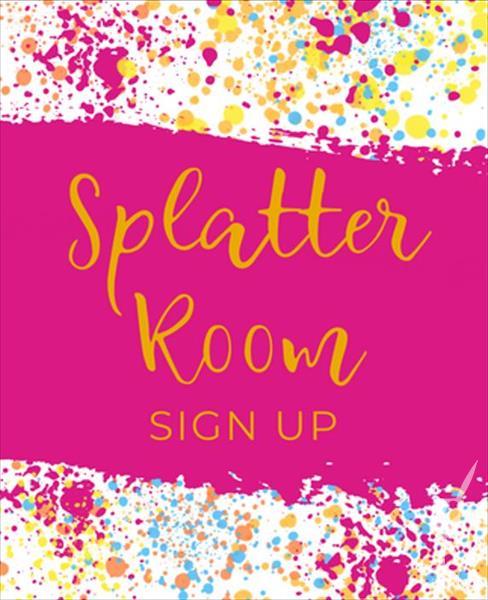 Book Both Tickets = Private Splatter Session!