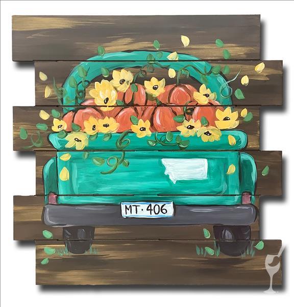 How to Paint Montana Pumpkin Truck