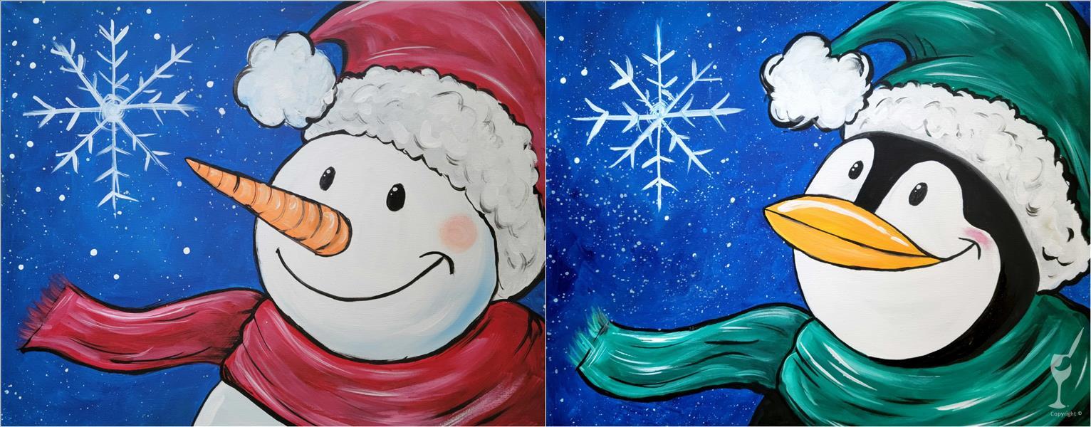 Snowflake Magic -- Choose Your Painting