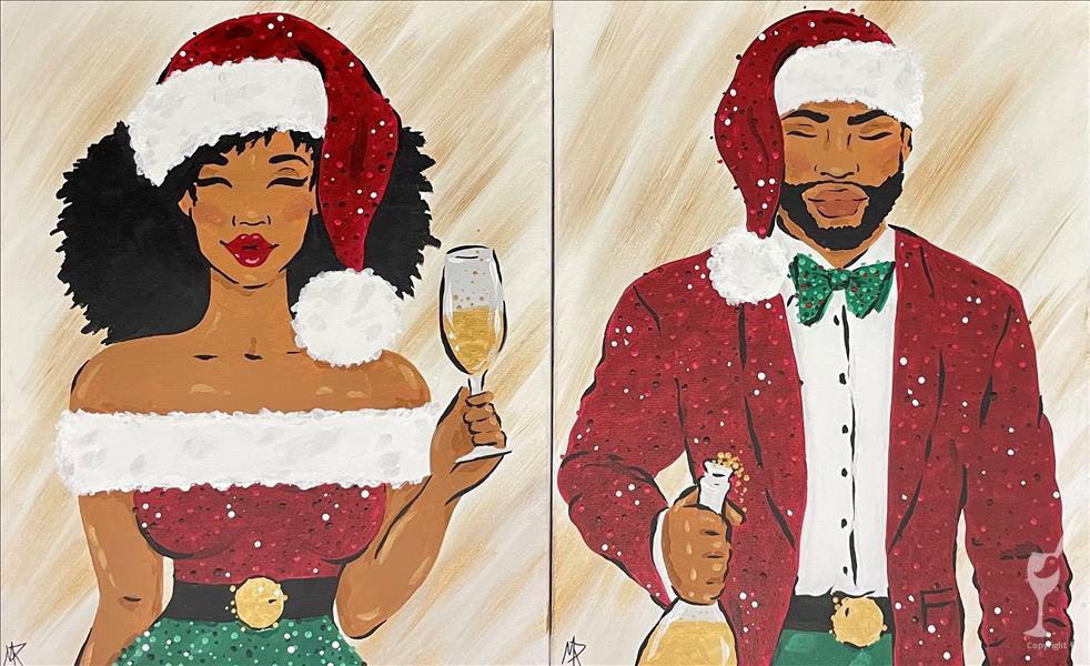 COUPLES SET - Holidate **SET OF PAINTINGS**