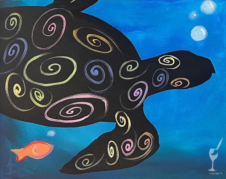 FAMILY FUN! Swirly Turtle