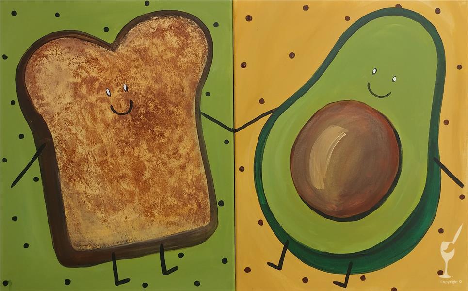*MOMMY/DADDY & ME* Avocado and Toast Set (Ages 5+)