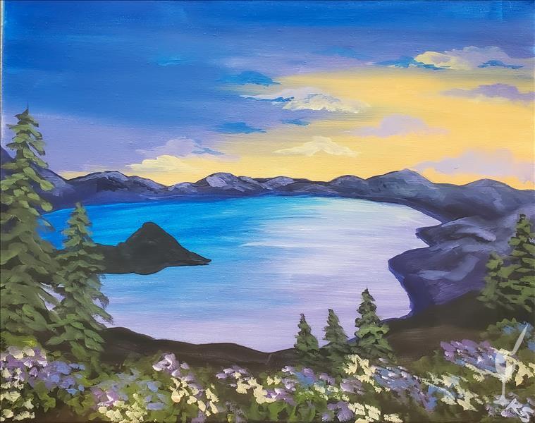 NEW ART! ~ Secluded Lake Sunrise