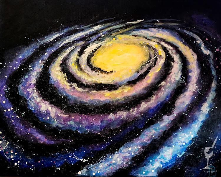 Spiral Galaxies - Add A DIY Candle