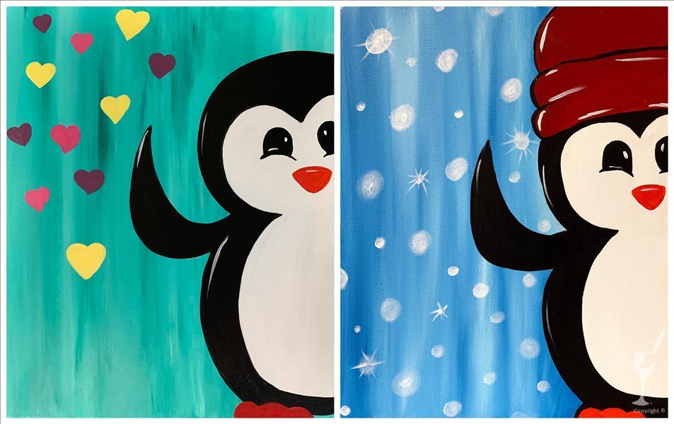 WINTER BREAK! Choose Your Peekaboo Penguin
