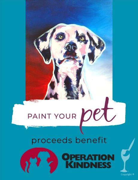 Paint Your Pet - Benefitting Operation Kindness