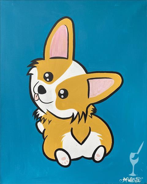 All Ages| Cute Corgi on ANY Background Color