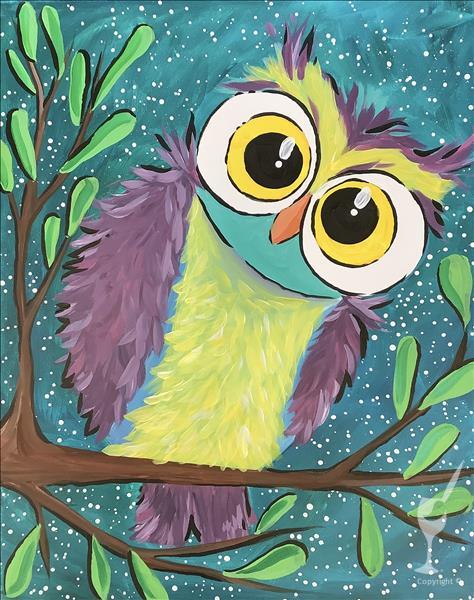 Bright Night Owl - Add A DIY Candle