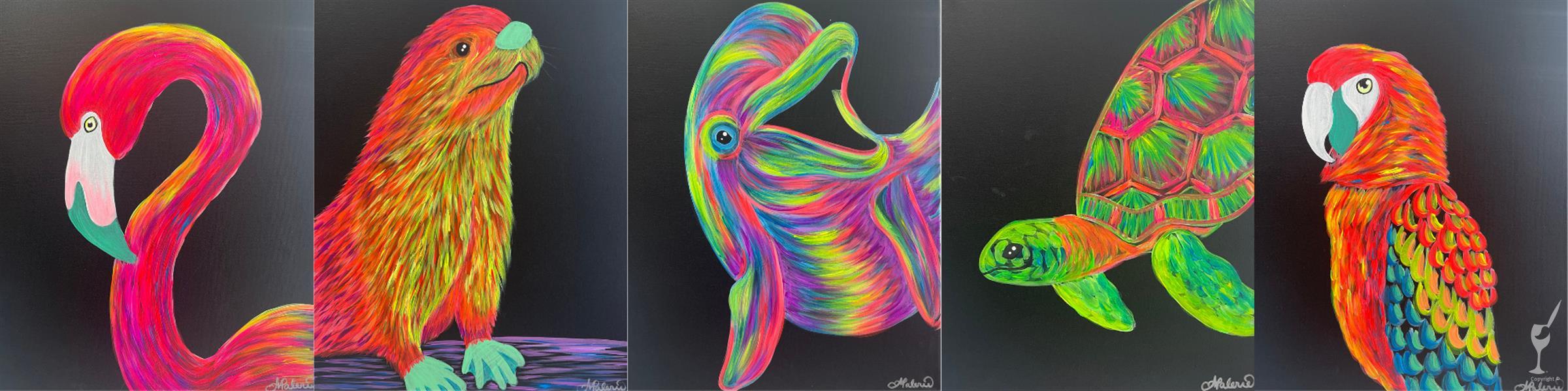 All Ages Saturday Event! Choose Your Neon Animal