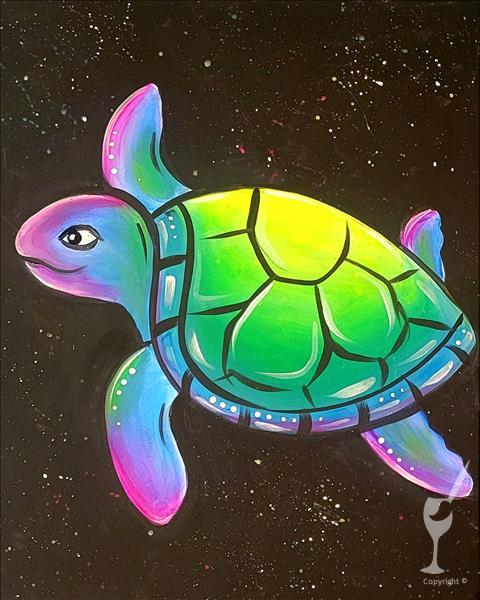 Kids Camp -- Glow Turtle (Blacklight Class)
