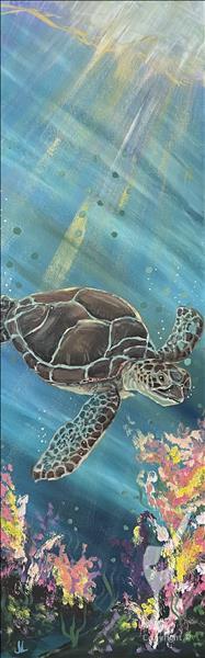 NEW! DAY CLASS! Turtle in the Reef 3hr *add candle