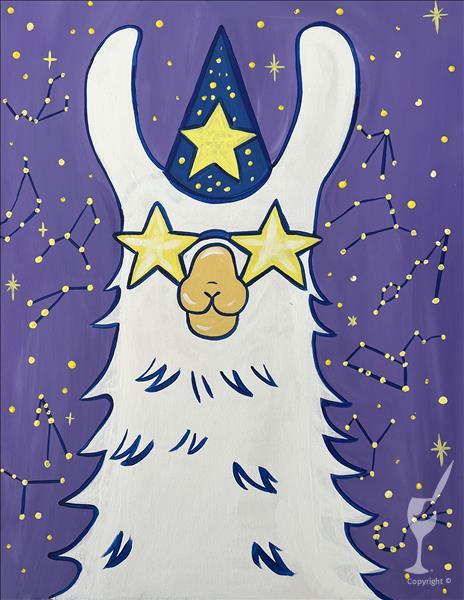 Star Party Llama (Ages 6+)