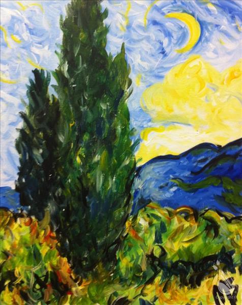 Masters Monday Event | Van Gogh Cypress