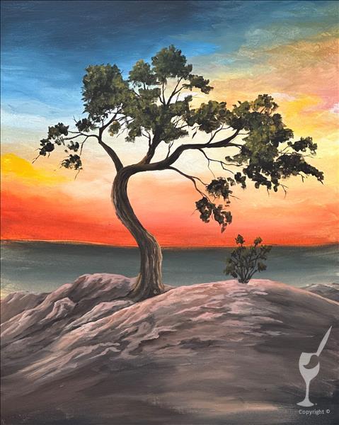 The Lonely Tree - Paint & Candle Bundle (21+)