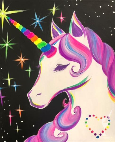 All Ages Class ($36) Glowing Unicorn