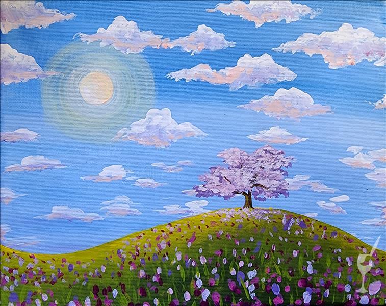 Art in the Afternoon: Warm Spring Fields (21+)