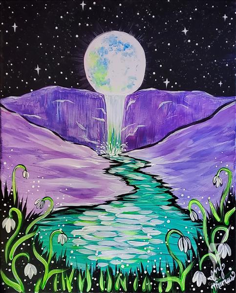 Moonflower Waterfall! +ADD DIY CANDLE