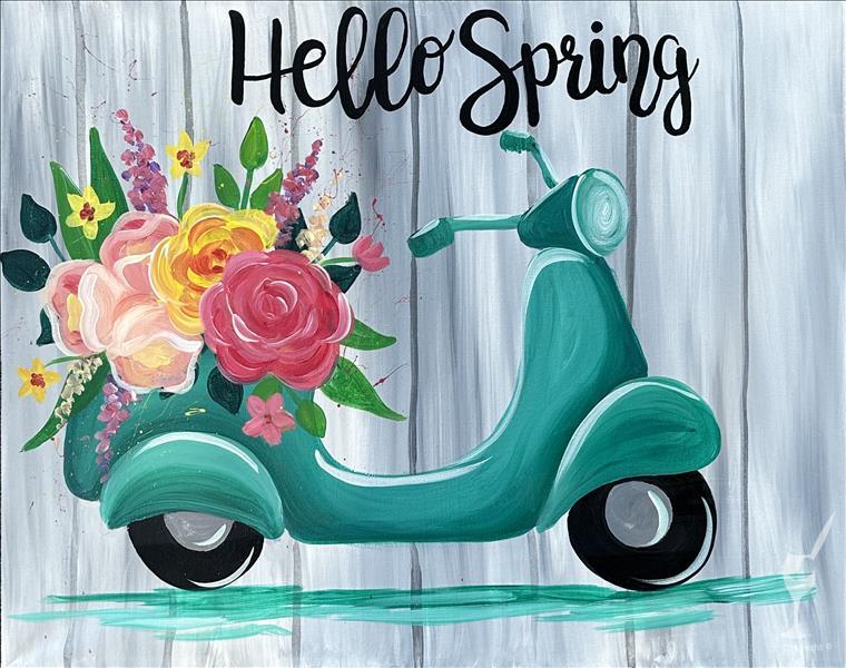 Hello Spring -  Add A DIY Candle
