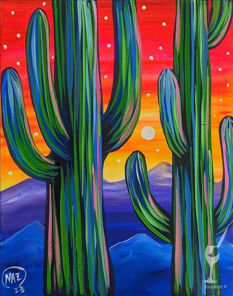 TEEN FRIENDLY! Prickly Sunset (Ages 12+)