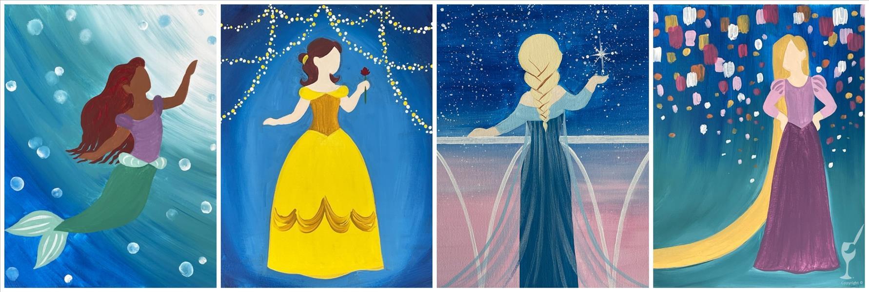 How to Paint Twist Family! Princess Party! Pick Your Princess