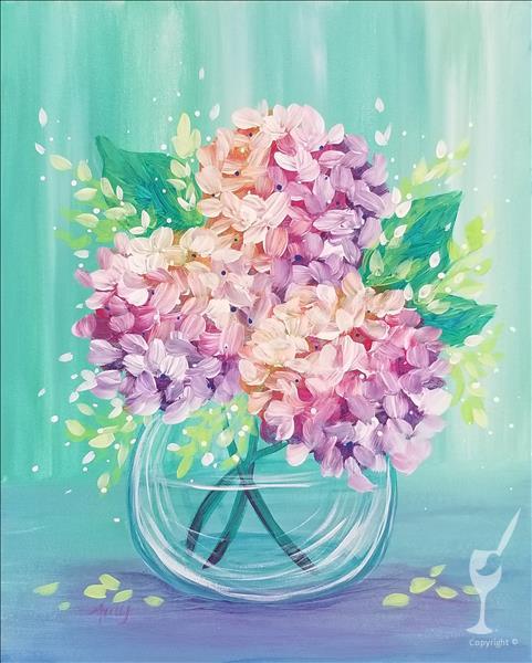Bright Bouquet - Paint & Candle Bundle(21+)