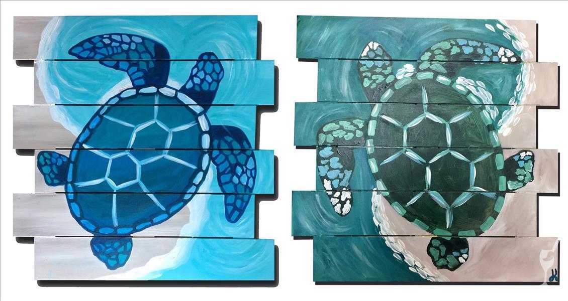 Coastal Series Mosaic Turtles - Set