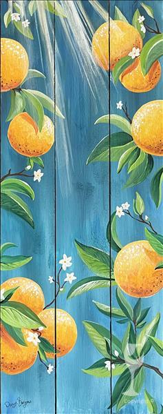 Vibrant Florida Oranges