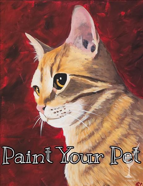Paint Your Pet! Add a Candle!