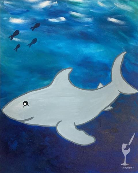 Jawsome - Great White* Ages 7&Up* Pre-Drawn On