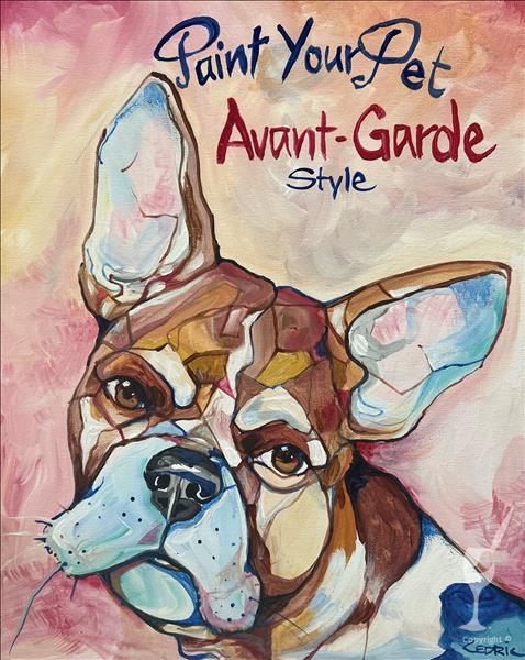 Paint your pet, Avant-Garde Style!! Get creative!