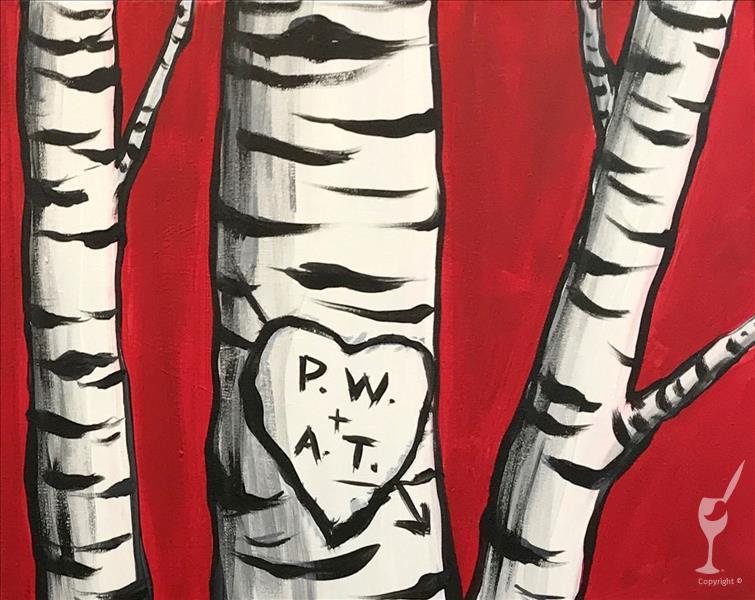 Birch Love Tree **Add A Candle**