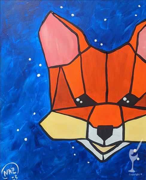 Stained Glass Safari - Fox