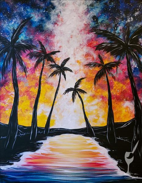 Bright Palm Forest **Add A Candle**