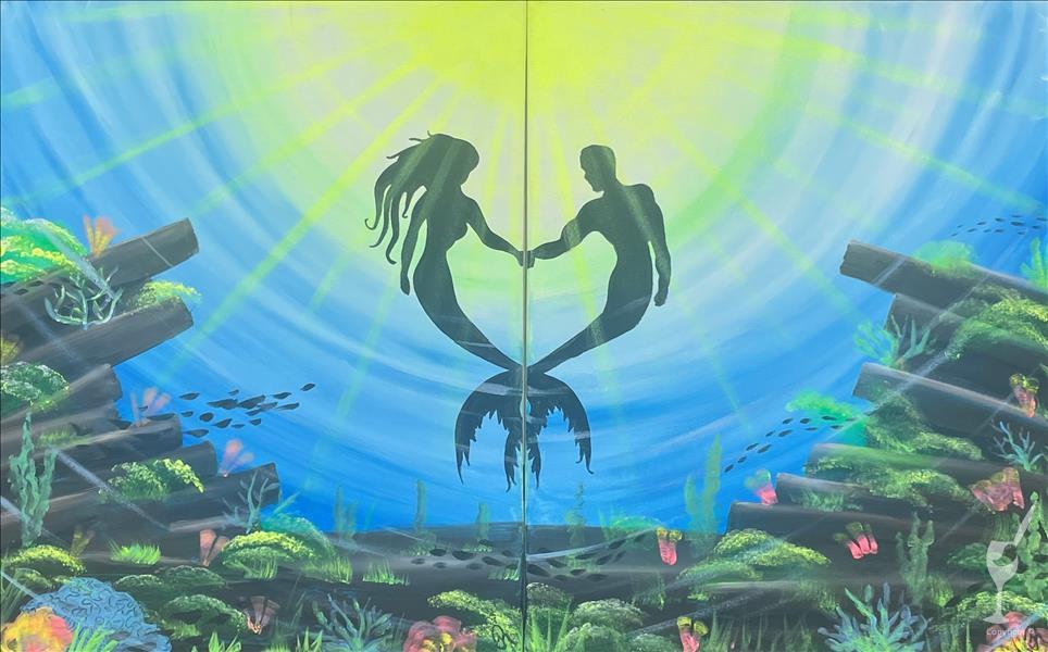 Couple in the Reef **Date Night** **Add A Candle**