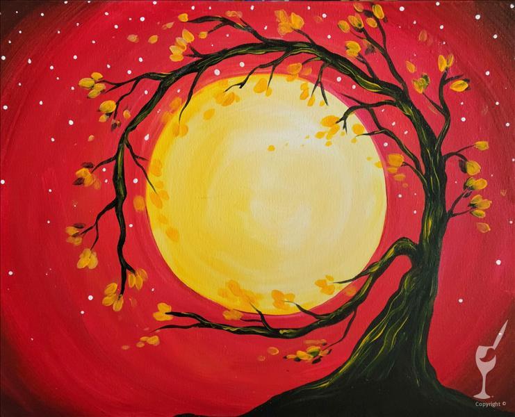 *FRIDAY HAPPY HOUR PAINTING, $29* Harvest Moon