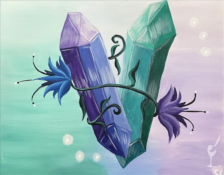 June Crystal Celebration - BYOB PAINTING CLASS!